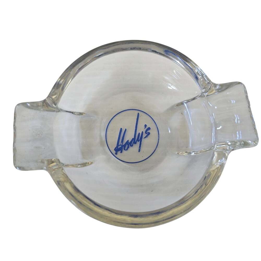 Vintage Hody's Color King Ashtray Mid Century Art Deco By the Federal Glass Co.